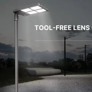 High Quality IP65 500W AC LED Street Light Aluminum Alloy Waterproof 163lm/w FCC Certified 3-Year Warranty Motion Sensor