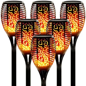 High brightness Waterproof ABS Solar Light emitting Diode Path Light Warm White Garden Courtyard Walkway Light