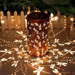 High-end Solar-powered Outdoor Iron Wall Lights IP65 Waterproof Induction Lamps Dimmable for Garden Patio Corridor Decor