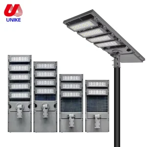 Highway Road Lighting Outdoor Waterproof IP66 30W 35W 40W 50W 60W Integrated All in One LED Solar Power Street Light
