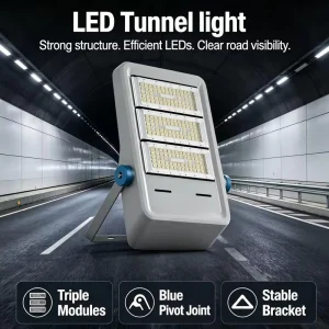 Highway Tunnel Lighting 200W 250W Train Subway High Speed Rail Coal Mine LED Underground Flood Lights