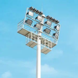 Hot Selling Galvanized High Mast Lighting Poles 15 50m High Mast Light
