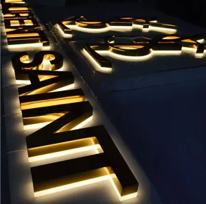 Hot Selling Led Backlit Channel Letter Sign for Hospitals & Companies Eco Friendly Outdoor Wall Mounted with LED Strips
