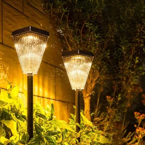 IP55 Waterproof LED Outdoor Garden Landscape Decorative Walkway Lighting Solar Lawn Lights
