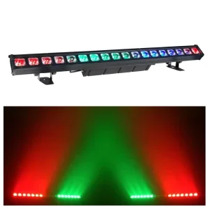 IP65 18x10W RGBW DMX LED Wall Washer Bar Outdoor Waterproof Linear Wall Wash Light