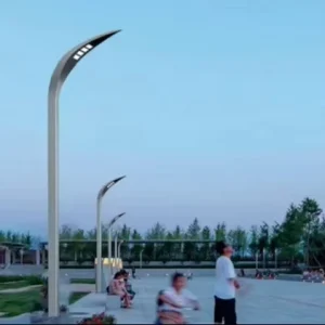 IP65 AC Outdoor LED Garden Light 6000K Daylight Wind Resistant 200km h CRI 85 2 6m Installation Height 5 Year Warranty