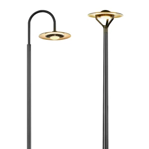 IP65 AC Powered LED Outdoor Garden Lights 3M 4M Die cast Aluminum Remote Control Dimmable 18W 3000K Modern Landscape Lighting