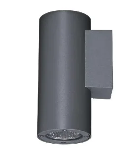 IP65 Aluminum Retro Waterproof LED Outdoor Cylinder Wall Lamp with Borosilicate Glass Diffuser Ra80