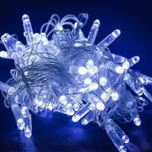 IP65 Commercial Grade Outdoor Fairy Lights Garden Landscape Warm White Yard LED Holiday Christmas String Lights