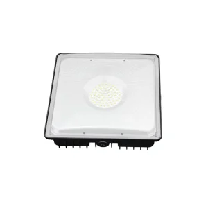IP65 Commercial Outdoor 100W LED Canopy Light Fixture, 12000LMS, ETL Listed, Gas Station Lighting