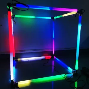 IP65 Lighting LED Tunnel Lights DMX 512 50mm Tube Milky Cover Led Dj Tube Led Tube Stage Lighting for Event Nightclubs