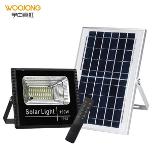 IP65 Outdoor Using Waterproof Solar Flood Light 150 Solar Led Floodlights for Garden