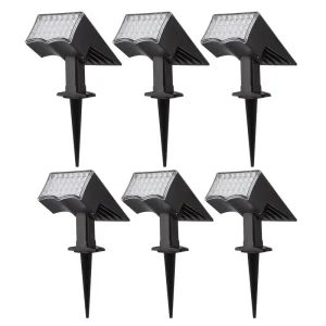 IP65 Rohs LED Solar Garden Lights Warm White RGB Landscape Outdoor Lighting Decorative Spot for Patio Powered by Solar Energy