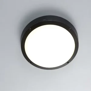 IP65 Round LED Waterproof Ceiling Wall Light for Indoor Outdoor Garden Porch Balcony Terrace