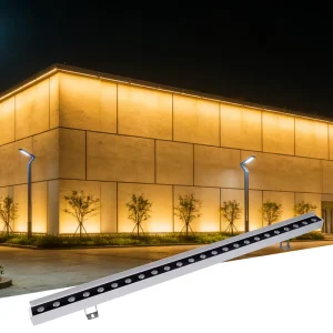 IP65 Waterproof 18W 24W 36W RGBW LED Wall Washer Light Linear Lamps for Hotel Bridge Building for Outdoor