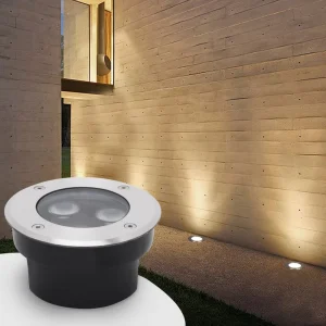 IP65 Waterproof 3W LED Underground Light Floor Recessed Deck Inground Spotlight for Outdoor Landscape Buried Lamp Ground Lamp