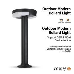 IP65 Waterproof 40CM 60CM 80CM LED Solar Path Light for Outdoor Garden Lawn Lane Villa Landscape Courtyard