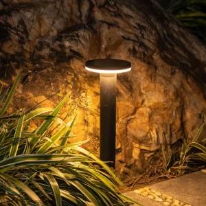 IP65 Waterproof 5W 10W 12W LED Solar Garden Small Outdoor Post Pillar Light for Garden Fence Villa Column Landscape Decoration