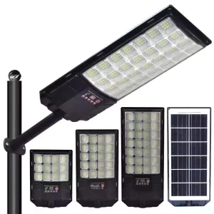 IP65 Waterproof Motion Sensor Remote Control Four-sided Lighting Home Outdoor LED Solar Street Light