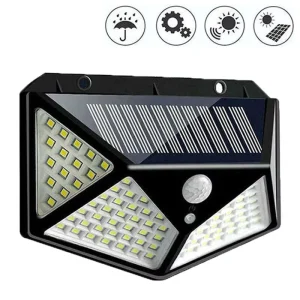 IP65 Waterproof Outdoor Easy to install Solar Wall Lamp Motion Sensor Smart Light Control Dimmable Garden LED Solar Lamp