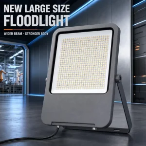 IP65 Waterproof Outdoor LED Flood Light 400W High Lumen Aluminum Lamp for Yard Garden Lighting