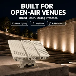 IP66 Rated LED Bright Aluminum Hotel Flood Lights DMX512 RGB Power Projection Wall Washing Landscape Engineering Flood Light