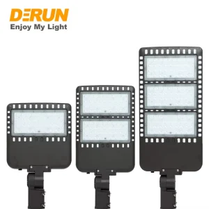 IP66 Waterproof Outdoor Led High Bay Light 100W 150W 200W 250W 300W Parking Lot Lights Led Street Light LST SHOEBOX