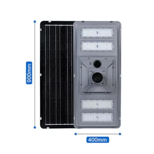 IP66 Waterproof Outdoor Solar Street Light for Villa Garden Parking Lot Public Road Street Lighting 70W 80W 90W LED Floodlight