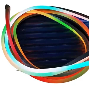 IP67 Flexible RGB Copper FPC Silicone LED Neon Light 10x20mm 60 LEDs/m 12V 24V Dimmable Outdoor Use