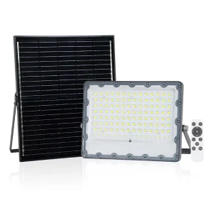 IP67 Projector Rechargeable Wireless 200W 300W 400W 500W Floodlight Dusk to Dawn Solar LED Sensor Flood Light 1000W Outdoor