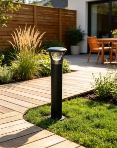 IP67 Waterproof Aluminum LED Pillar Bollard Lights Outdoor Garden Lawn Lights for Landscape Yard Pathway