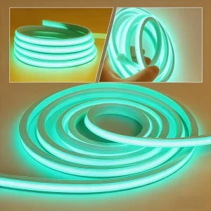 IP67 Waterproof RGBIC Neon LED Strip DC12V/24V USB for App Control Music Sync Silicone LED Light for Landscape Lighting