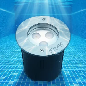 IP68 12V 24V Recessed LED Swimming Pool Underground Light 316SS Underwater Lighting 3W 9W CE Rohs
