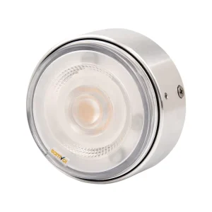 IP68 Ultra Thin LED Fountain Lights Colorful Stainless Steel Wall Mounted with 2 Year Warranty Ra80 for Landscape Pools