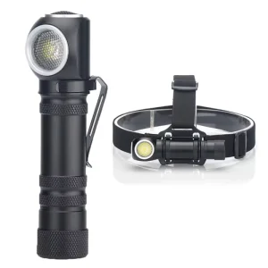 IPX6 Waterproof XHP50 LED Headlamp, USB Rechargeable, 18650 Battery, Camping Lantern
