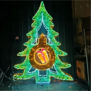 Indoor Outdoor LED Decorative Lights Rainproof High CRI 90 5000K Daylight Christmas Tree & Garden Park Commercial Styling Lights