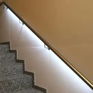 Indoor Patio Railing Lights Under Stair Banister LED Handrail Kit Porch With Lights Staircase Railing Handrail Lights