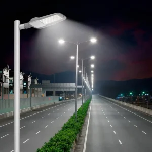 Industrial 100W IP65 Waterproof Outdoor LED Road Lamp for Highways, Bridges, and Avenues