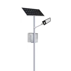 Industrial Aluminum Solar Street Lights Warm White with Camera