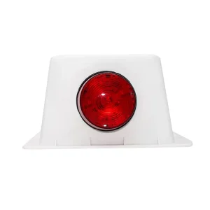 Industrial Perimeter Protection System Waterproof 12V DC Strobe Siren with 115dB Alarm & Tamper Detection