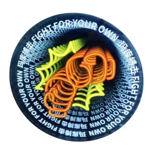 Infinite Light Flex Mirror Sign Customizable High Brightness LED Neon Sign Remote Control Waterproof IP54 for Companies