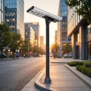 Integrated All in One Solar Street Light High Lumen Smart Remote Control Waterproof for Government Projects