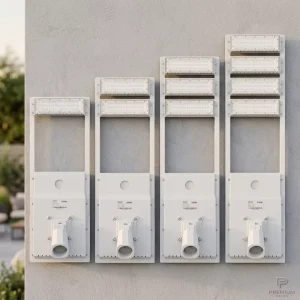 Integrated Solar Street Light Pole Hot Dip Galvanized Outdoor Road Lamp Post