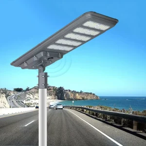 KCD High Power CE RoHS Aluminum SMD Energy Saving 100w 200w 300w Road LED Super Bright Waterproof Outdoor Street Solar Lights