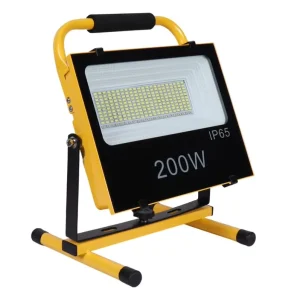 LED 30W 100W 200W Portable Rechargeable Outdoor Waterproof Working Fishing Camping Work Light Emergency Security LED Flood Light