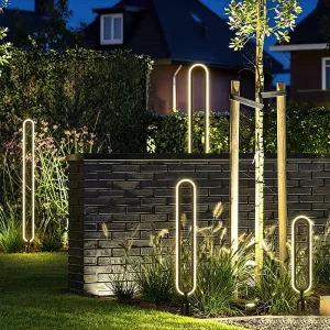 LED Aluminum Outdoor Lighting Garden Waterproof IP65 Garden Light Lawn Courtyard Road Landscape Decoration Lawn Light