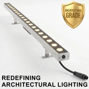 LED Bar IP67 RGBW DMX512 High CRI Linear Wall Washer for Building Facade Lighting