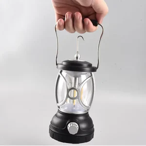 LED Camping Lantern Portable Retro Tent Lamp for Hiking Travel Emergency