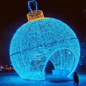 LED Christmas Ornament Tunnel Outdoor Holiday Decoration Light Display