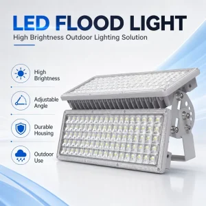 LED Floodlight 200W with LED Solar Floodlights and New LED Street Lights for Energy Efficient Outdoor Lighting